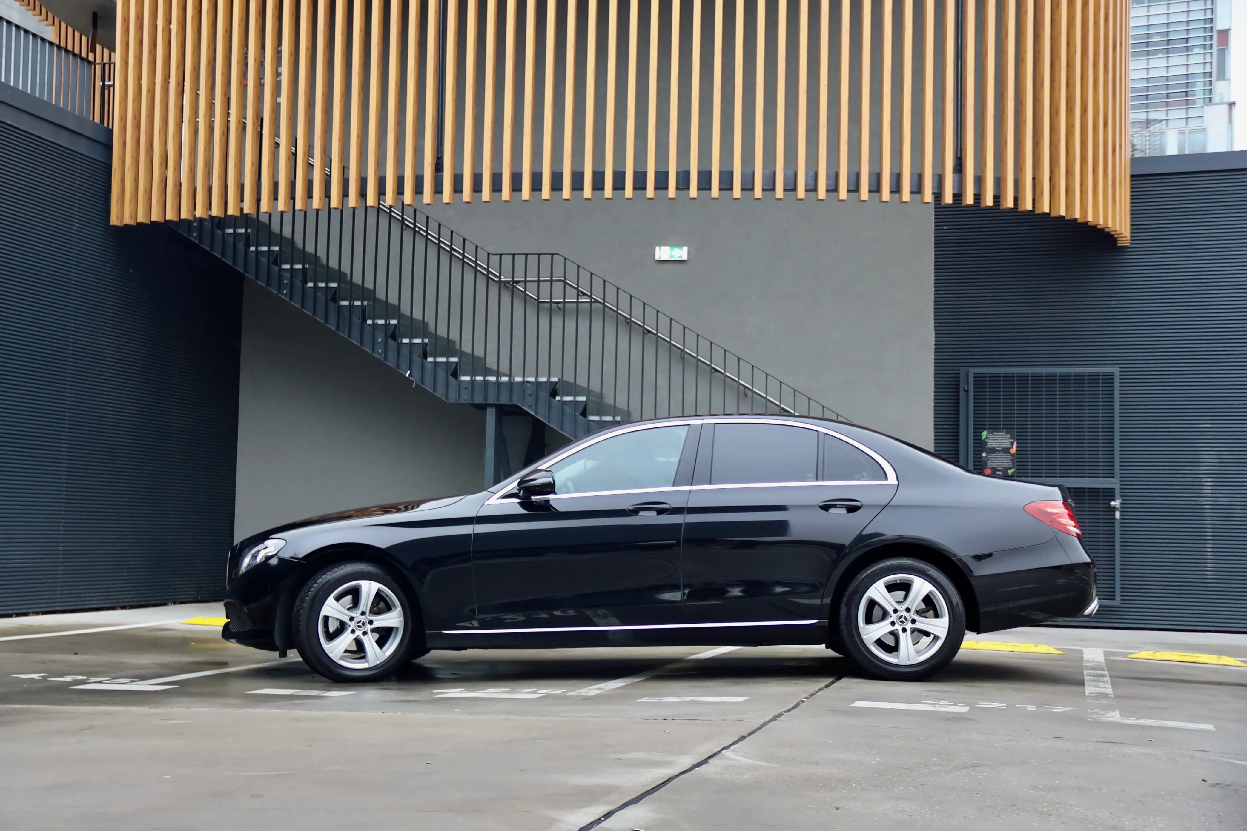 Mercedes interior – rear seats